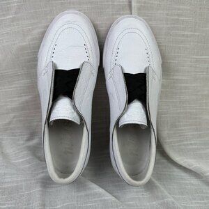Nike SB Zoom Janoski HT Slip On White Leather Skate Shoes Men's 5.5 / Women's 7